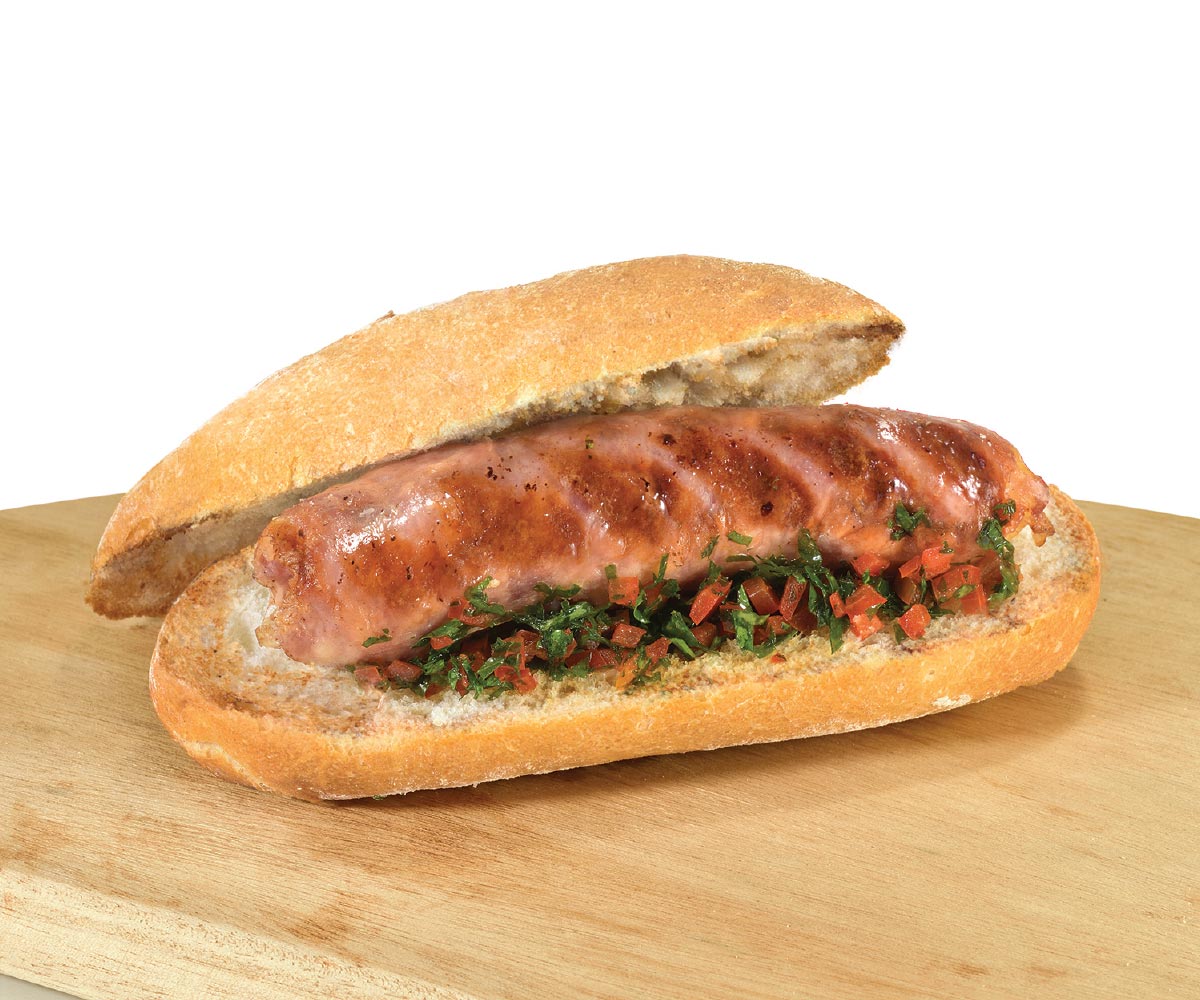 Choripan Finas Hierbas