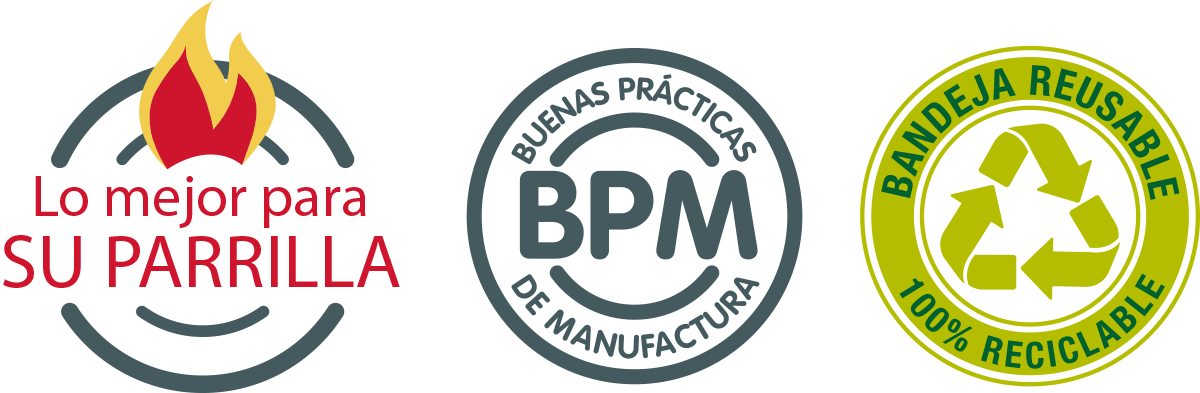 Lo mejor para su parrilla - Buenas Prácticas de manufactura - Bandeja reusable